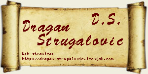 Dragan Strugalović vizit kartica